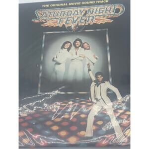 Vintage 1977 RSO Saturday Night Fever Original Movie Soundtrack Two Album Set